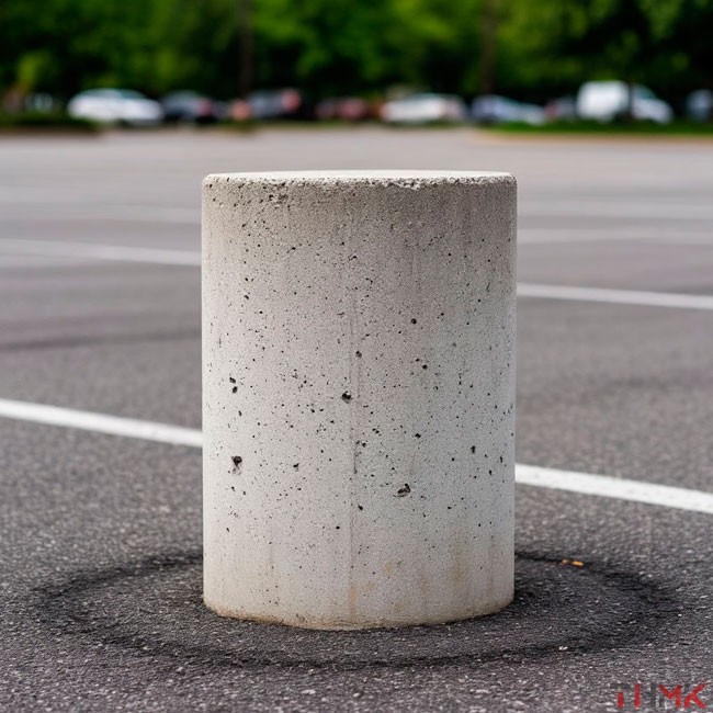 Столб бетонный антипарковочный 500х300 мм